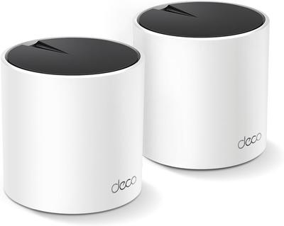 TP-Link Deco X55 (WiFi 6/Mesh System/3-Pack/AX3000/HomeShield Basic Security)