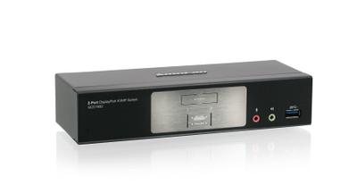 IOGEAR GCS1932 (2-Port DisplayPort 1.2 KVMP Switch / USB 3.1 Gen1 Hub / Audio / $249.95)