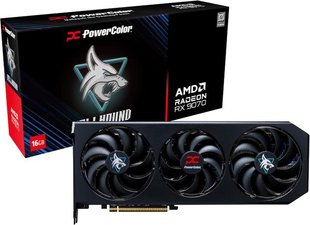 PowerColor Hellhound Radeon RX 9070 graphics card