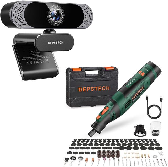 DEPSTECH DW49 4K HD 8MP Autofocus Webcam with Microphone