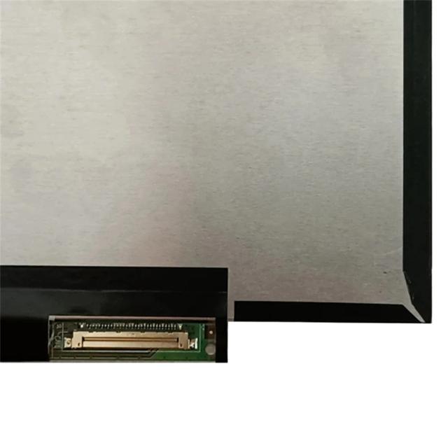 BOE NE140WUM-N63 V8.0 14-inch laptop LCD replacement panel, rear view showing metal back and eDP connector