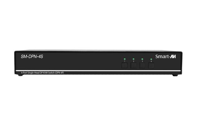 SmartAVI SM-DPN-4S-S 4-Port Single-Head DisplayPort KVM Switch