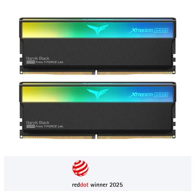 TeamGroup T-Force Xtreem ARGB FF9D548G8000HC38EDC01 (48GB (2 x 24GB Kit)/DDR5 8000MHz/CL38/RGB Black/Intel 600/700-series, AMD X670/X870 (XMP 3.0 Ready))