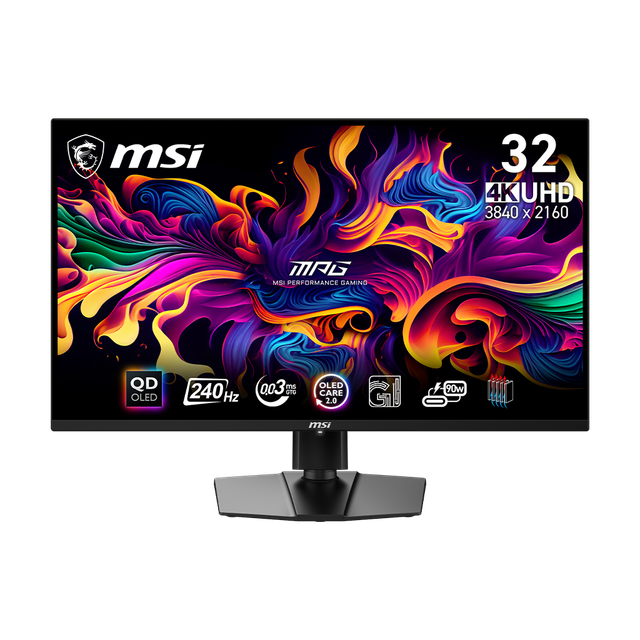 MSI MPG 321URX QD-OLED 32-inch 4K 240Hz gaming monitor