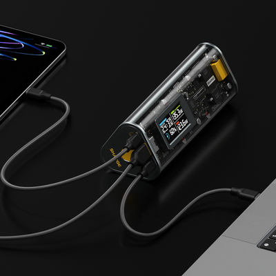 Sharge Shargeek 170 Power Bank (24,000mAh, 170W, IP66, Transparent)