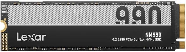 Lexar NM990 2TB PCIe 5.0 NVMe M.2 SSD