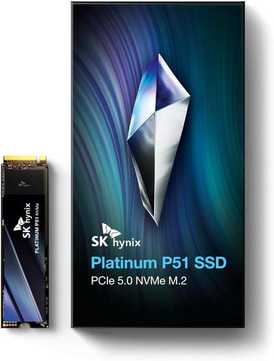 SK Hynix Platinum P51 (PCIe 5.0 NVMe/14,700 MB/s Read/SK Hynix's First Consumer Gen 5 Drive)