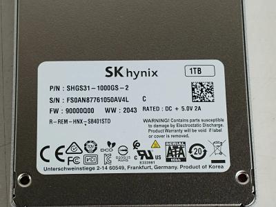 SK hynix Gold S31 (SATA III/560 MB/s Read/Reliable Mainstream SATA Upgrade)
