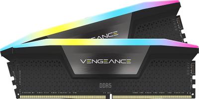 Corsair CMH64GX5M2B5600C36 64GB (2x32GB) DDR5 Vengeance RGB Desktop RAM Kit