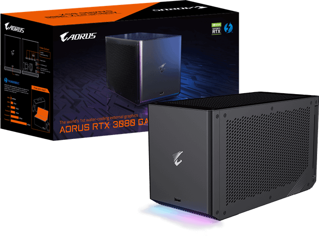 GIGABYTE AORUS RTX 3080 Gaming Box Rev 2.0