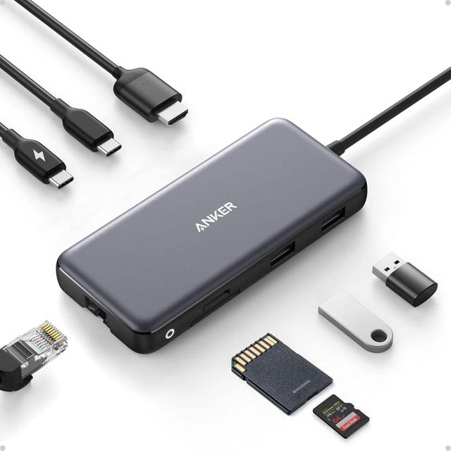 Anker 555 8-in-1 USB-C hub