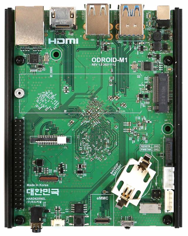 Hardkernel ODROID-M1 single board computer, official product photo