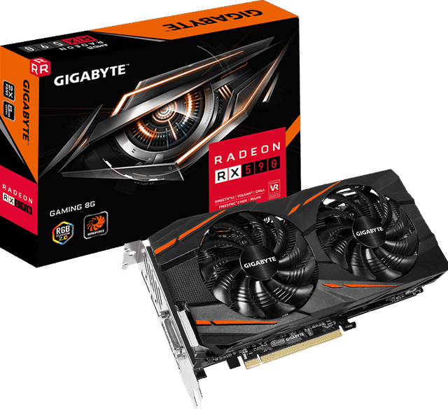 Gigabyte Radeon RX 590 Gaming 8G graphics card