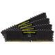 Corsair Vengeance LPX CMK64GX4M4B3200C16 (64GB (4x16GB)/DDR4 3200MHz/CL16/1.35V/No RGB Black/Intel XMP 2.0)