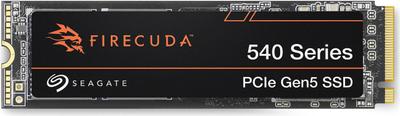 Seagate FireCuda 540 (PCIe 5.0 NVMe/10,000 MB/s Read/10,000 MB/s Write/Gaming Flagship)