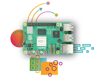 Raspberry Pi 5 (4GB) (Single-Board Computer/Broadcom BCM2712/Quad-Core Cortex-A76 2.4GHz/4GB LPDDR4X/Best Value Pi 5)
