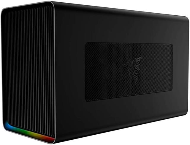 Razer Core X Chroma eGPU enclosure with RGB underglow