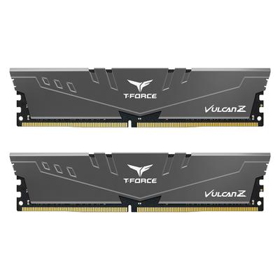 TeamGroup T-Force Vulcan TLGD416G3200HC16FDC01 (16GB (2x8GB)/DDR4 3200MHz/CL16/No RGB Gray)