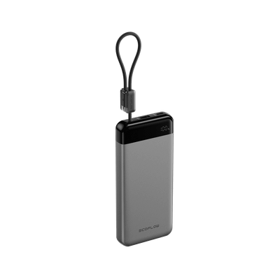 EcoFlow RAPID Power Bank (20,000mAh/45W Max/Built-in USB-C Cable/Digital Display)