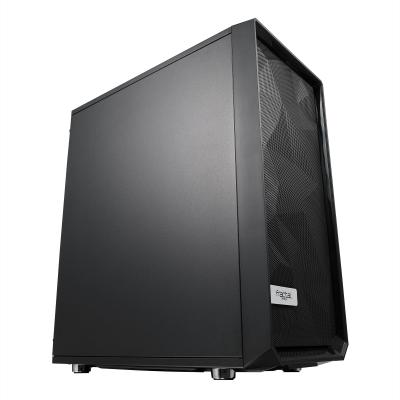 Fractal Design Meshify C (Compact Mid-Tower ATX/Angular Mesh Front/2x 120mm Fans Included/Tempered Glass Side)