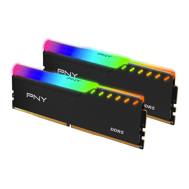 PNY XLR8 Gaming EPIC-X RGB MD32GK2D5600036XRGB 32GB (2x16GB) DDR5 6000MHz CL36 RGB Memory Kit