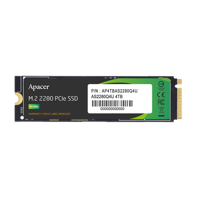 Apacer AS2280Q4U E18 B47R NVMe SSD