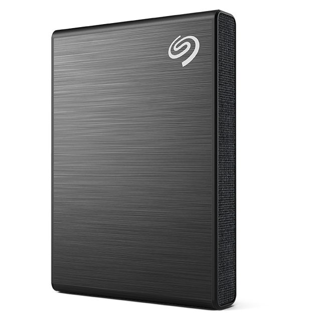 Seagate One Touch SSD portable external drive in black