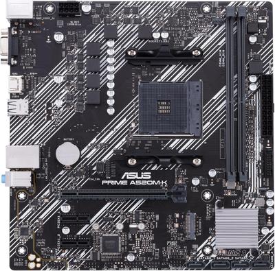 ASUS Prime A520M-K (AM4/AMD A520/mATX/Budget/PCIe 3.0)