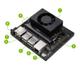 NVIDIA Jetson Xavier NX Developer Kit (Single-Board Computer/6-Core Carmel ARM v8.2/384-Core Volta GPU/21 TOPS AI Performance/8GB LPDDR4x)