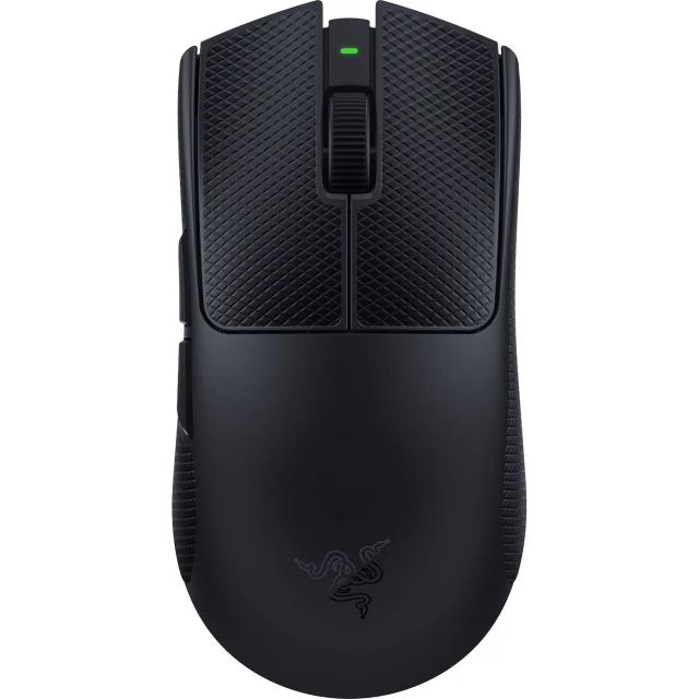 Razer Viper V4 Pro ultralight wireless esports gaming mouse in black, top-down view