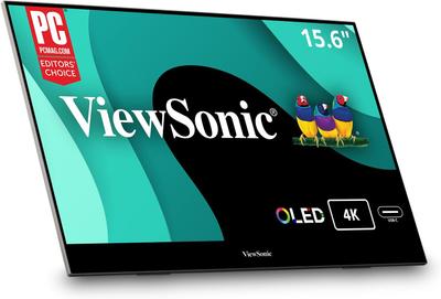 ViewSonic VX1655-4K-OLED (15.6-Inch 4K UHD Portable OLED/60Hz/0.05ms/HDR500/60W USB-C)