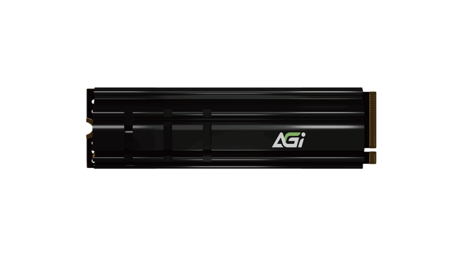 AGI AI858 PCIe 5.0 NVMe M.2 2280 SSD with heatsink