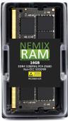 Nemix RAM 16GB DDR4-3200 SODIMM (16GB DDR4-3200 Non-ECC SODIMM/CL22/2Rx8/1.2V/260-Pin/Laptop Memory)
