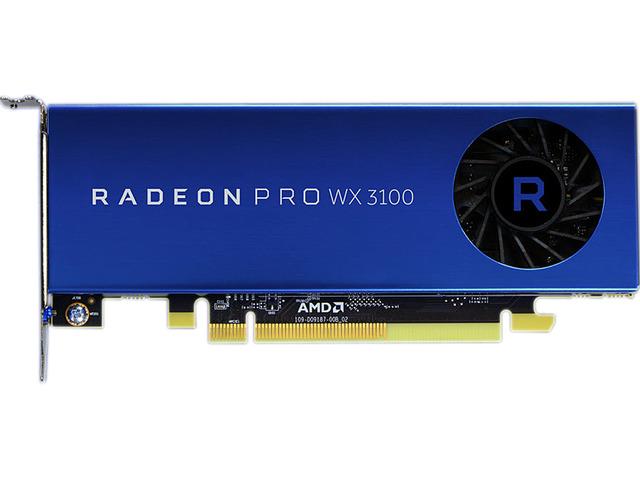 AMD Radeon Pro WX 3100 workstation graphics card