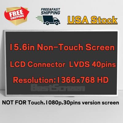 Chi Mei N156BGE-L21 REV.C1 (15.6-inch HD TN Laptop Replacement Screen/1366x768/40-pin/Non-Touch/Glossy)