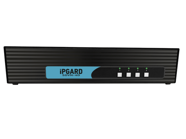 SmartAVI SDVN-4D 4-Port Dual-Head Secure KVM (DVI-I)