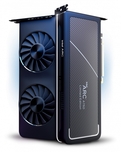 Intel Arc A750 (Xe-HPG Alchemist/ACM-G10/28 Xe-Cores/8GB GDDR6/225W TDP/XeSS)