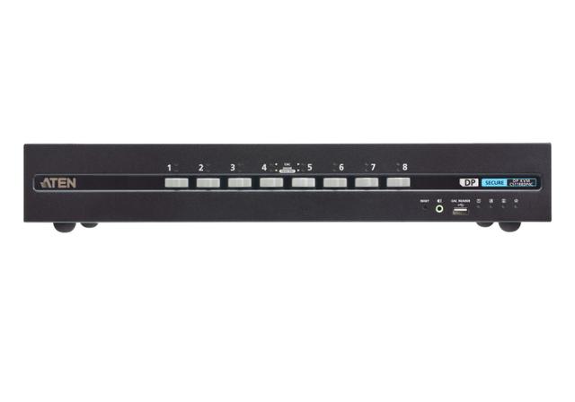 ATEN CS1188DP4C 8-port secure DisplayPort KVM switch with CAC reader support