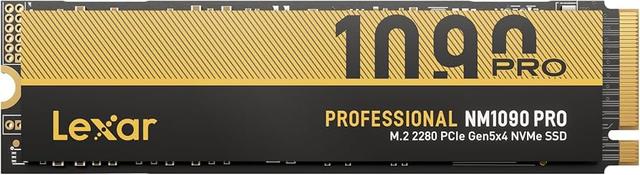 Lexar Professional NM1090 PRO PCIe Gen5 NVMe M.2 2280 SSD