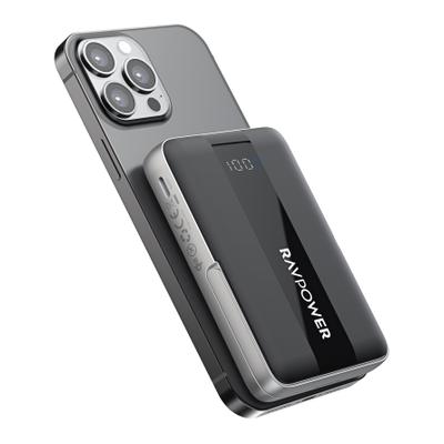 RAVPower RP-PB1217 (10,000mAh Magnetic Wireless Power Bank with Kickstand)