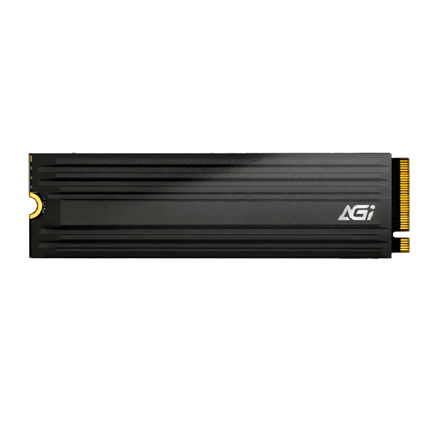 AGI AI828 PCIe 4.0 NVMe M.2 2280 SSD with heatsink