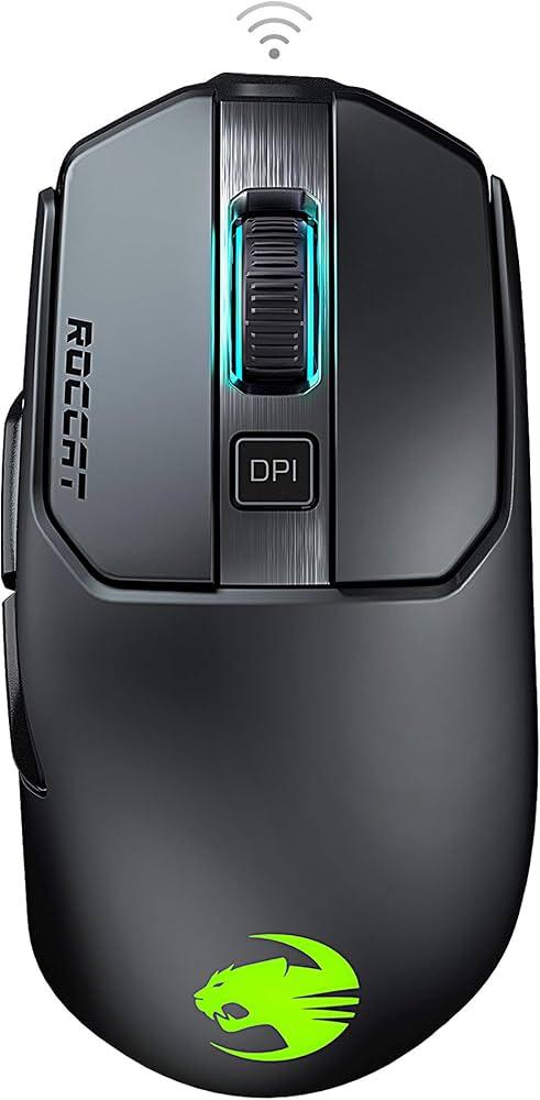 ROCCAT Kain 200 AIMO wireless RGB gaming mouse in black