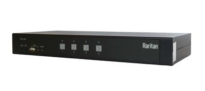 Raritan Secure Switch RSS-104C4K (4-Port DVI/HDMI/VGA/USB/Audio/Smart Card KVM)
