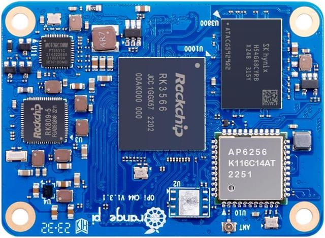 Orange Pi CM4 Rockchip RK3566 compute module with onboard eMMC