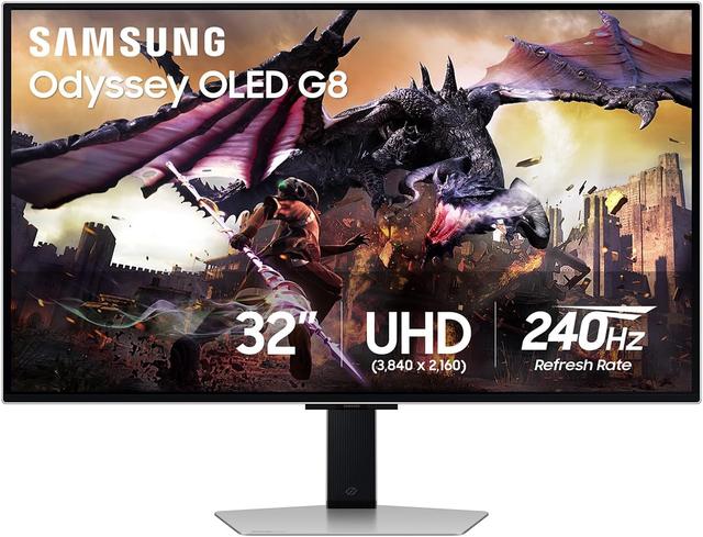 Samsung Odyssey OLED G8 G80SD 32-inch 4K QD-OLED gaming monitor