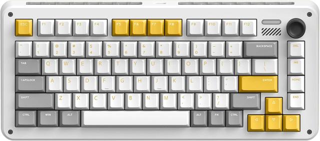 iQunix ZX75 Gravity Wave 75% RGB mechanical keyboard with volume knob