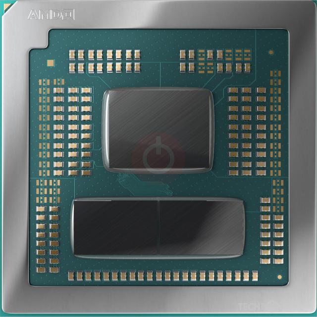 AMD Ryzen 9 7845HX CPU chip