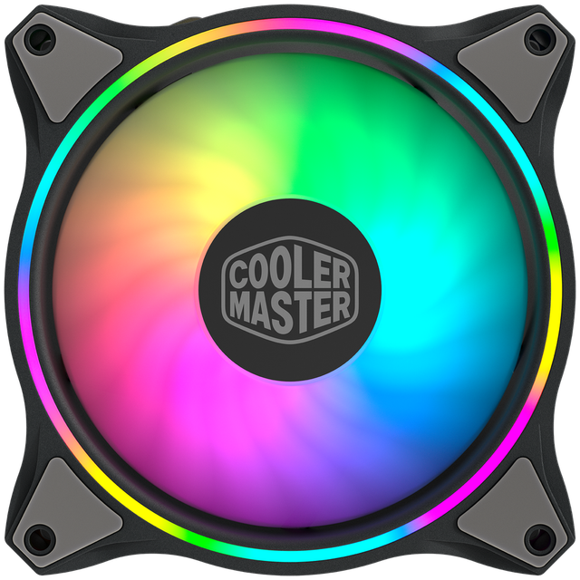 Cooler Master MasterFan MF120 Halo 120mm dual-loop ARGB case fan