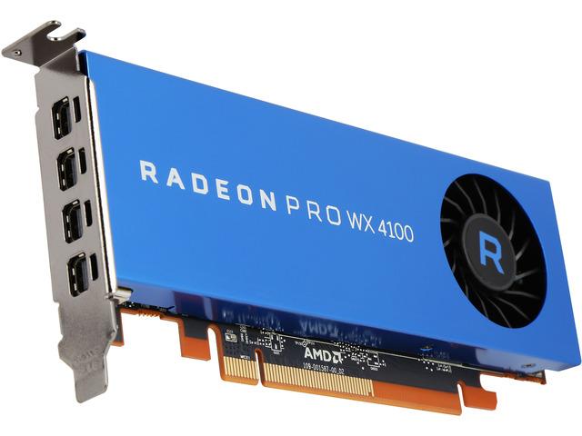 AMD Radeon Pro WX 4100 workstation graphics card