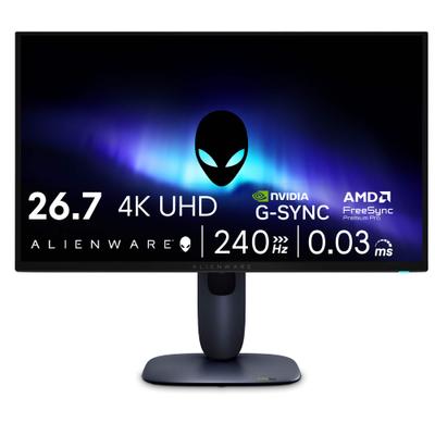 Alienware AW2725Q (26.7-Inch 4K QD-OLED/240Hz/0.03ms/99% DCI-P3/Dolby Vision/G-Sync and FreeSync Premium Pro)